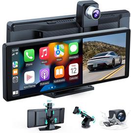 Dash-cam doppia e schermo con carplay e android au