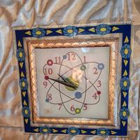 orologio da parete in vetro