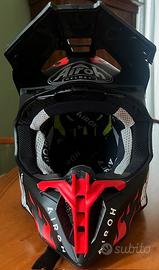 Casco Cross Enduro Airoh TWIST 2.0 Nero opaco+masc