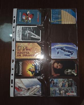 carte schede telefoniche vintage anni 90 SIP