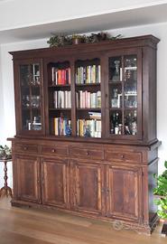 credenza arte povera in castagno