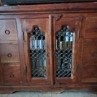 Mobile stile etnico legno massello 