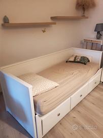 IKEA HEMNES divano letto matrimoniale con 3 casset