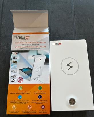 UV-C sterilizzatore con ricarica wireless