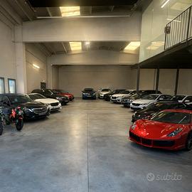 Deposito auto coperto con Videosorv. e Antifurto