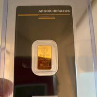2g fine oro gold 999,9 Argor-Heraeus