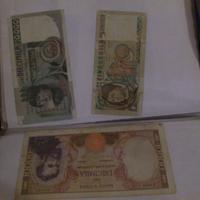 Banconote monete e francobolli
