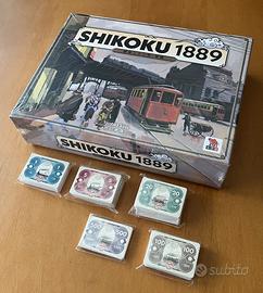 SHIKOKU 1889 + MONEY CARDS UPGRADE Kickstarter NEW