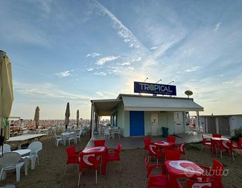 Vendisi ristorante in spiaggia rimini