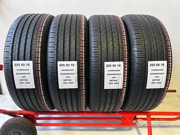 4 gomme 225 60 18 Continental