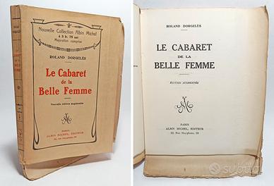 LE CABARET DE LA BELLE FEMME DORGELES ROLAND 1922