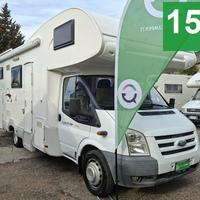 CAMPER ROLLER TEAM FORD MANSARDATO DINETTE LETTO M