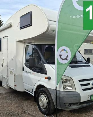 CAMPER ROLLER TEAM FORD MANSARDATO DINETTE LETTO M