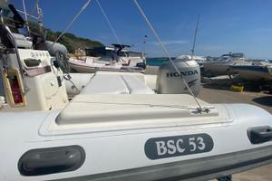 Gommone bsc grande prendisole a prua e a poppa