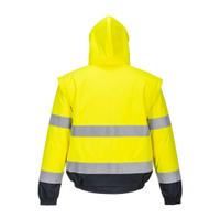 Giubbotto giallo antivento e antipioggia portwest.