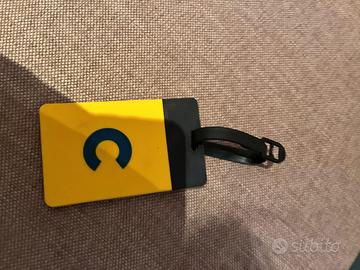 Etichetta bagaglio Costa crociere tag valigia