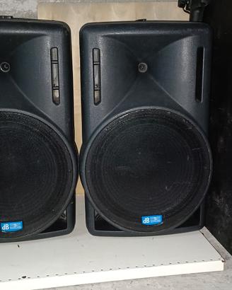 casse audio attive db technology 415 lyric