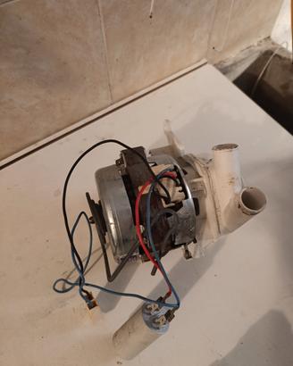 motore elettrico 220 con pompa acqua 