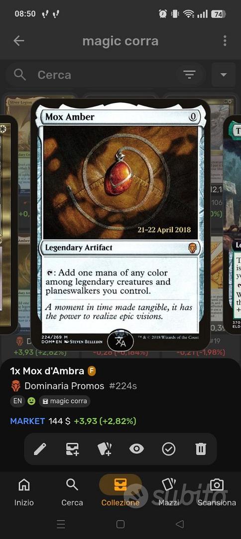 Carte magic - Collezionismo In vendita a Cremona