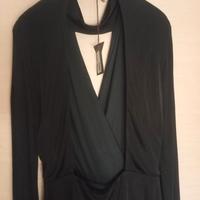 vestito nero, marca Pinko