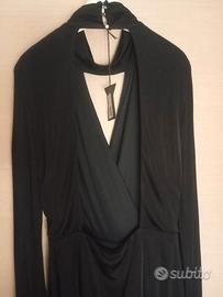 vestito nero, marca Pinko