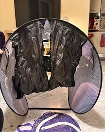 Tunnel tenda letto bambini cielo pianeti