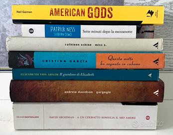 7 libri di autori stranieri edizioni Mondadori