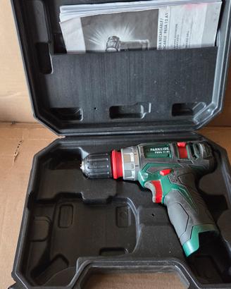 Trapano avvitatore Parkside Pbsa 12 A1 funzionante