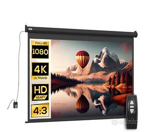 Telo proiettore elettrico