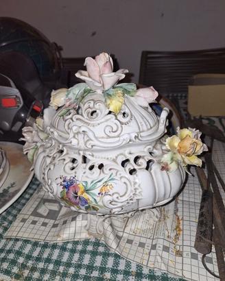 Zuppiera vintage ceramica di Bassano