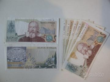 Banconota, Moneta di carta 2000 Lire Italia 1973