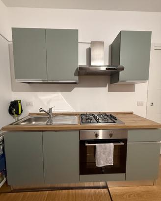 set cucina + forno + frigorifero