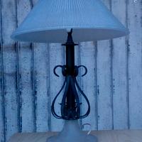 Lampada in ferro battuto