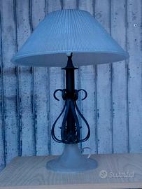 Lampada in ferro battuto