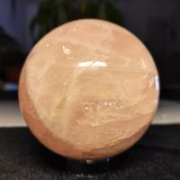 Sfera di Cristallo 1326g Minerale Quarzo Rosa