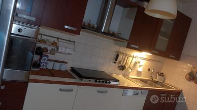 Cucina in legno massiccio come nuova