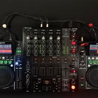 Console Dj - x2 Gemini Mdj-600 + Behringer Djx-750
