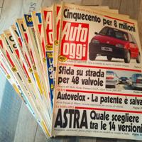 Riviste settimanali AUTO OGGI 1991