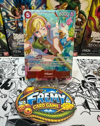 Hibari OP11-010 SR*AA One Piece Card Game
