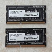 RAM SODIMM Team Group 8GB (2x4GB) DDR3L 1333MHz