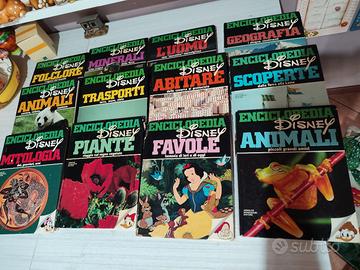 12 volumi enciclopedia Disney anni 80