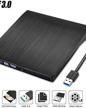Masterizzatore dvd - cd esterno usb 3.0 nuovo