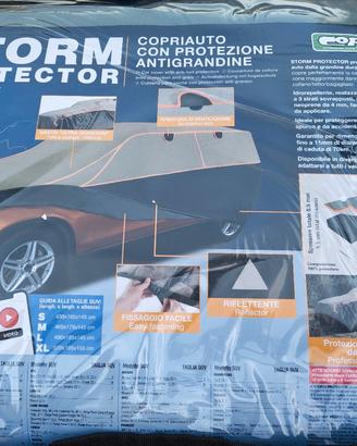 telo copertura  auto antigrandine nuovo