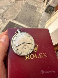 Orologio vintage Rolex bucherer anni 40 da tasca