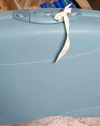 Valigia Rigida Vintage Roncato Azzurra -
