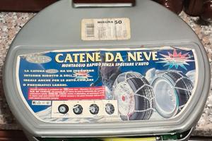 catene da neve nuove