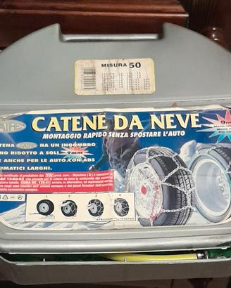catene da neve nuove