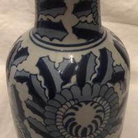 Vaso ceramica t-kopenhagen azzurro