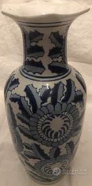 Vaso ceramica t-kopenhagen azzurro