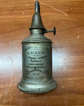 Lampada di sicurezza a benzina "L'Avenir"inizi 900